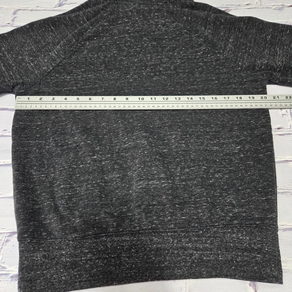 Space Jam‎ Movie Graphic Hoodie Charcoal Gray Raglan Soft Sweatshirt Mens Small
